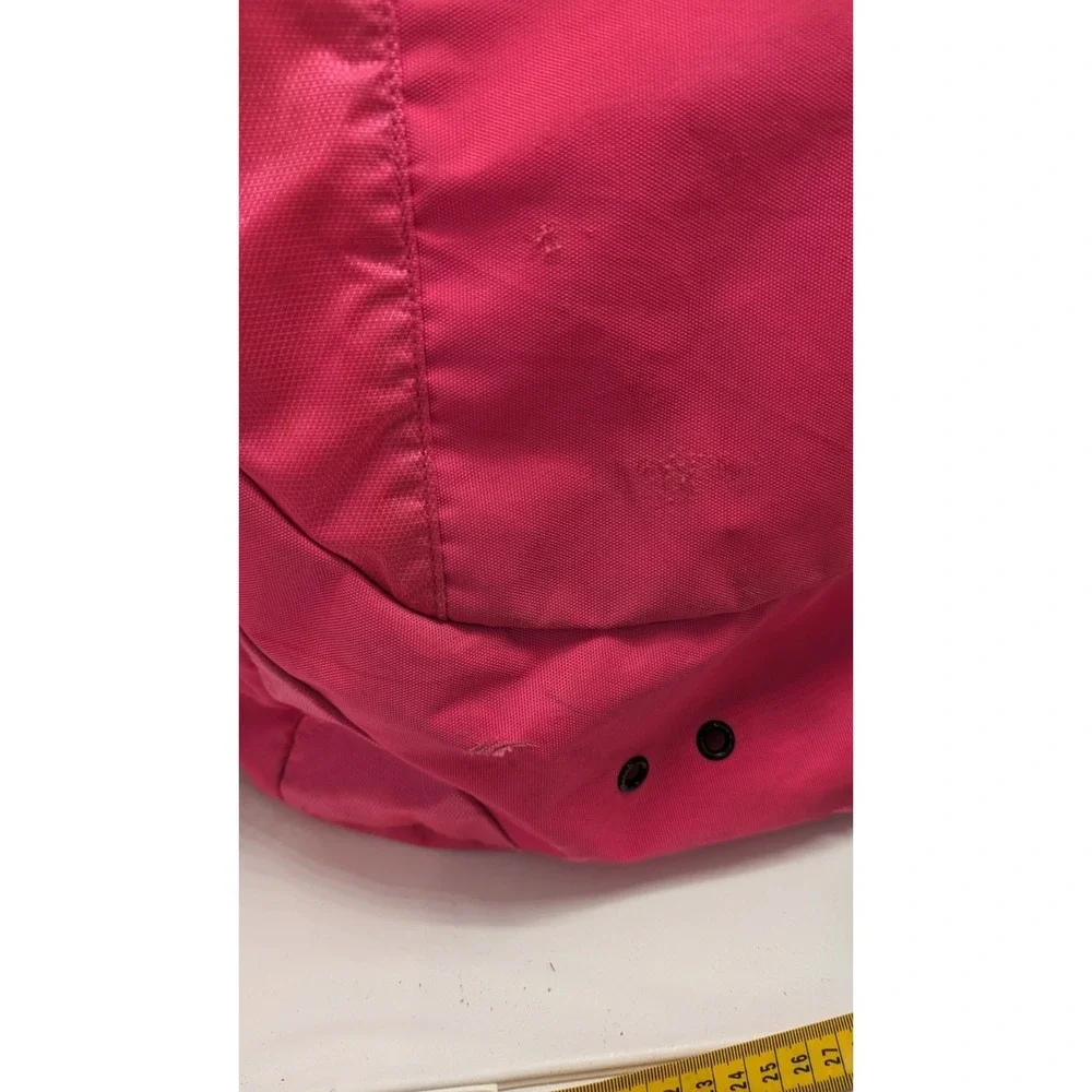 Reebok Pink Lime Green Backpack School Book Bag Daypack Adjustable Straps